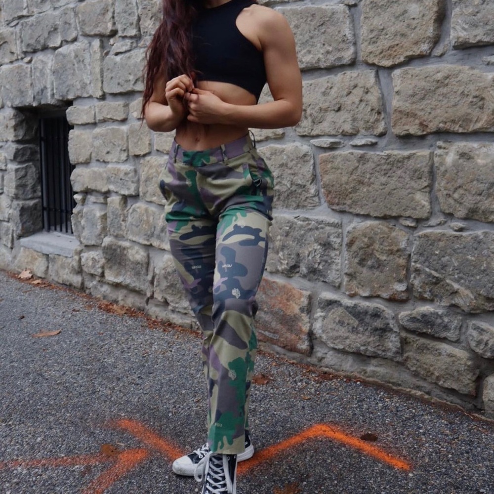 Darc Sport purple dusk woodland camo pants